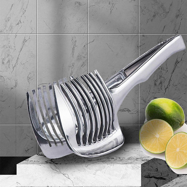 Multifunctional Lemon Tomato Fruit Slicer Cutter Tool With Handle For Household Peelers & Slicers