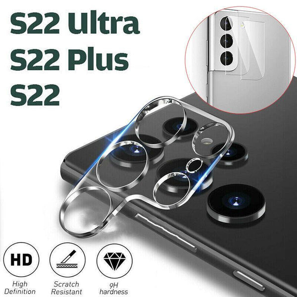 Samsung Galaxy S22 Ultra/Plus/S22 Camera Lens Protector Tempered Glass For S22+ Other Cameras Accessories