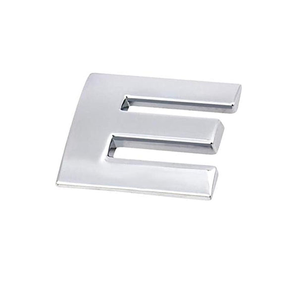 A Z Alphabet Letters Car Sticker Self Adhesive Auto Badge Emblem 3D Chrome Good X Decals & Stickers