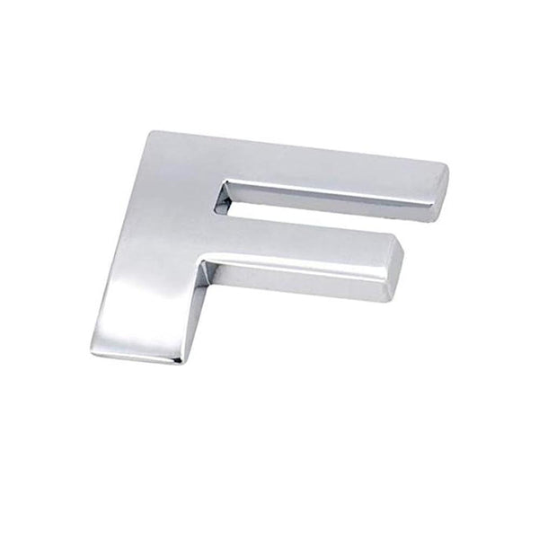 A Z Alphabet Letters Car Sticker Self Adhesive Auto Badge Emblem 3D Chrome Good X Decals & Stickers