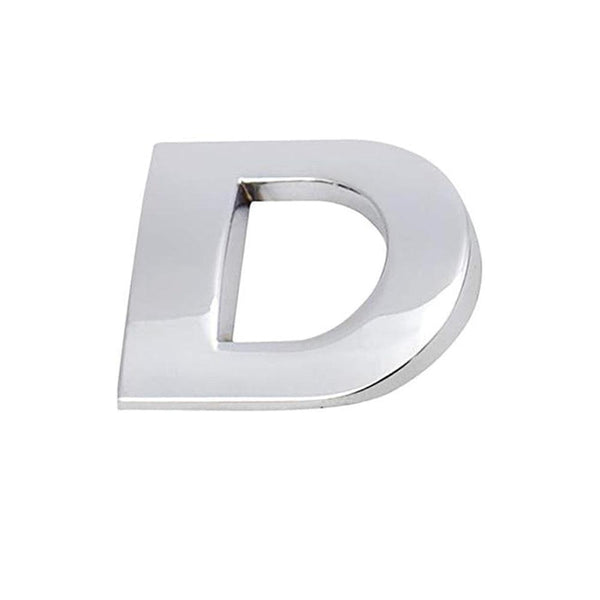 A Z Alphabet Letters Car Sticker Self Adhesive Auto Badge Emblem 3D Chrome Good Red Decals & Stickers