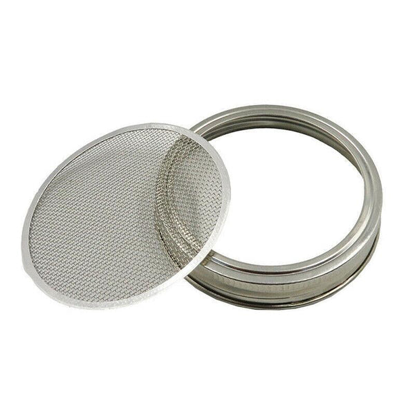 Seed Sprouting Lids Tools Strainer Screen Kits For Wide Mouth Mason Canning Jar 1Set Seed Starter