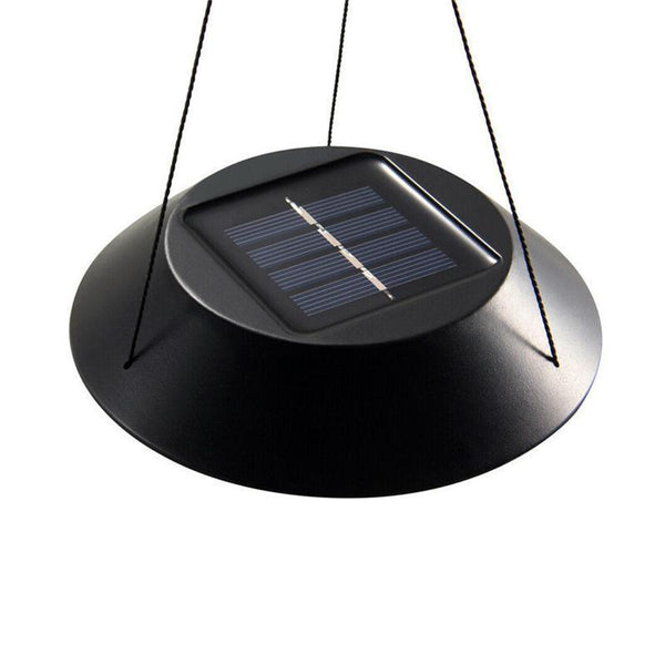 Solar Powered Led Lights Changing Hanging Garden Yard Outdoor Decor Dragonfly Wind Chimes