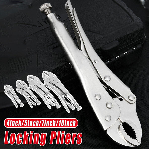 Multi Functional C Type Strong Manual Grip Round Mouth Clamping Tool Pliers