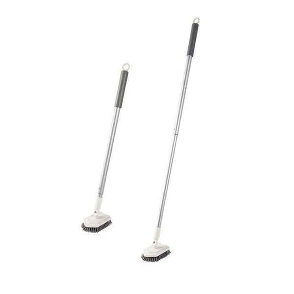 Long Handled Shower Scrub Brush With Extendable Pole For Bathroom Tiles Shower Heads & Combos