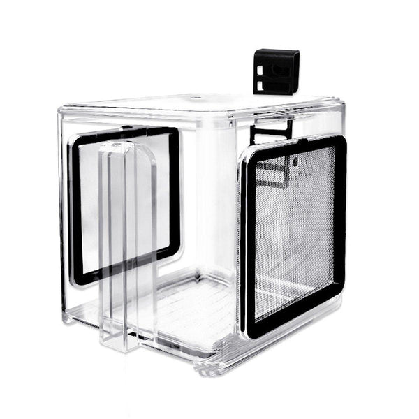 Acrylic Fish Isolation For Aquarium Guppy Fry Tropical Breeding Growth Box Aquariums