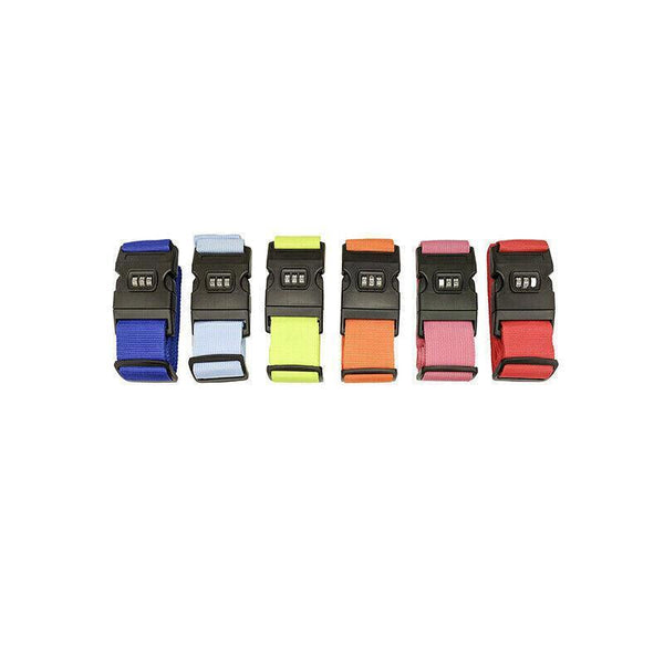 Luggage Strap Code Password Travel Suitcase Secure Lock Safe Nylon Packing Belt Other Travel Accessories