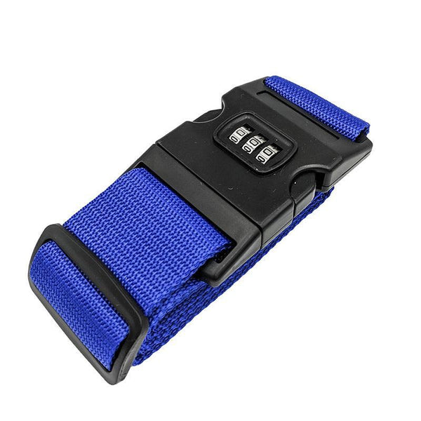 Luggage Strap Code Password Travel Suitcase Secure Lock Safe Nylon Packing Belt Other Travel Accessories