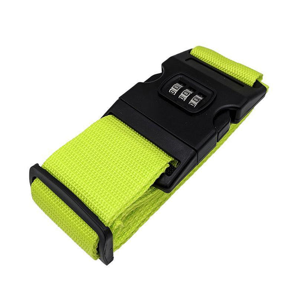 Luggage Strap Code Password Travel Suitcase Secure Lock Safe Nylon Packing Belt Other Travel Accessories