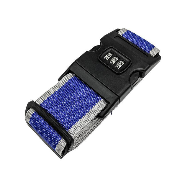 Luggage Strap Code Password Travel Suitcase Secure Lock Safe Nylon Packing Belt Multicolour Other Travel Accessories