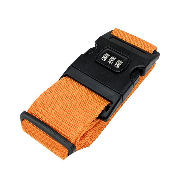 Luggage Strap Code Password Travel Suitcase Secure Lock Safe Nylon Packing Belt Other Travel Accessories