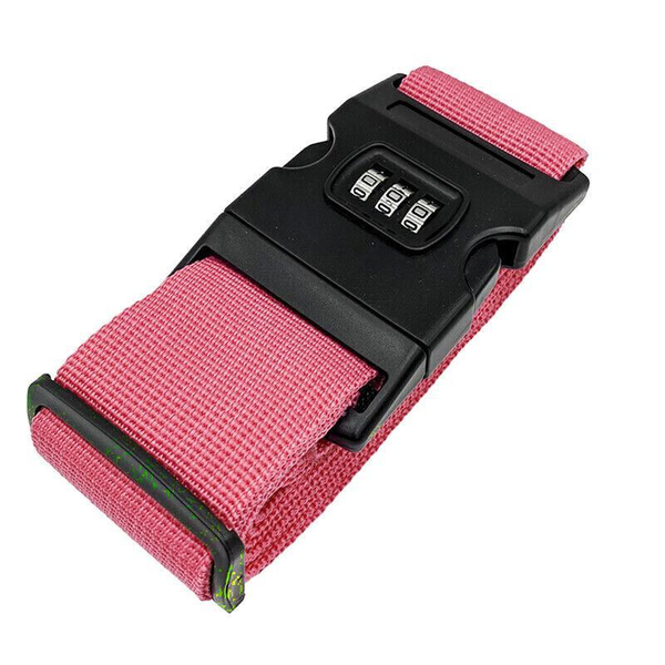 Luggage Strap Code Password Travel Suitcase Secure Lock Safe Nylon Packing Belt Other Travel Accessories