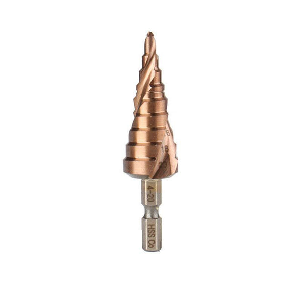 Hss M35 Cobalt Steel Step Cone Drill Bit Hole Saw Cutter 4 12/20/32Mm 21/27Mm 12Mm Drill Bits