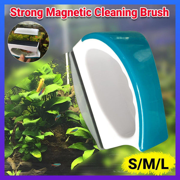 Magnetic Fish Tank Brush Algae Aquarium Cleaning Glass Aquatic Cleaner Cleaning & Maintenance