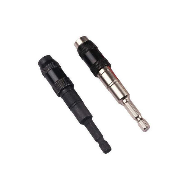 Pivoting Screwdriver Bit Holder Swivel Drill Adapter Tool For Impact Driver Silver Drill Attachments