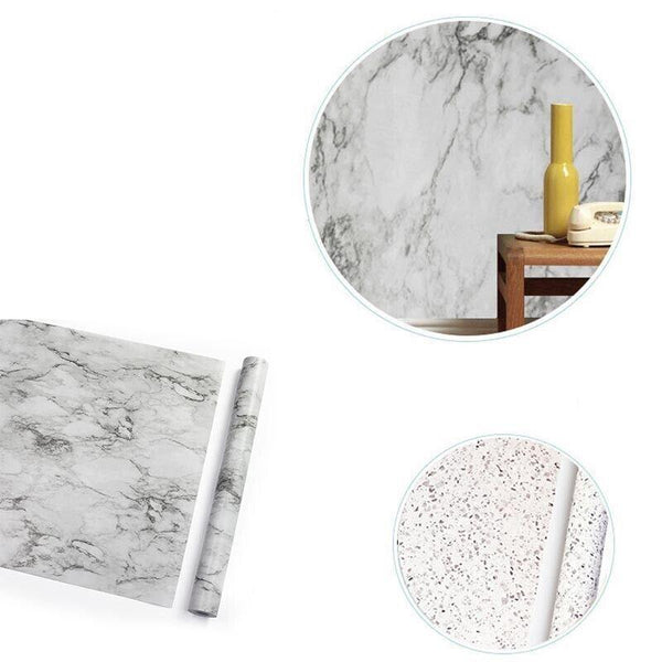 10M Marble Self Adhesive Pvc Wall Sticker Wallpaper Decor Gravel C Wall Stickers