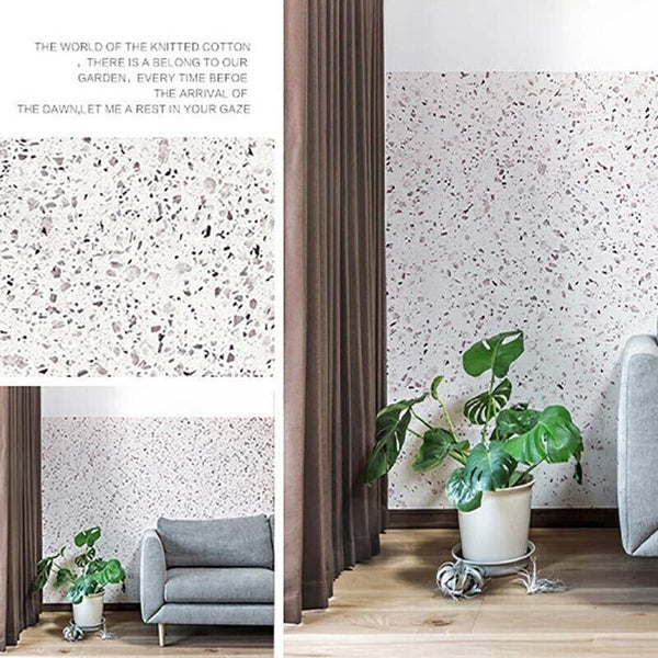10M Marble Self Adhesive Pvc Wall Sticker Wallpaper Decor Gravel C Wall Stickers