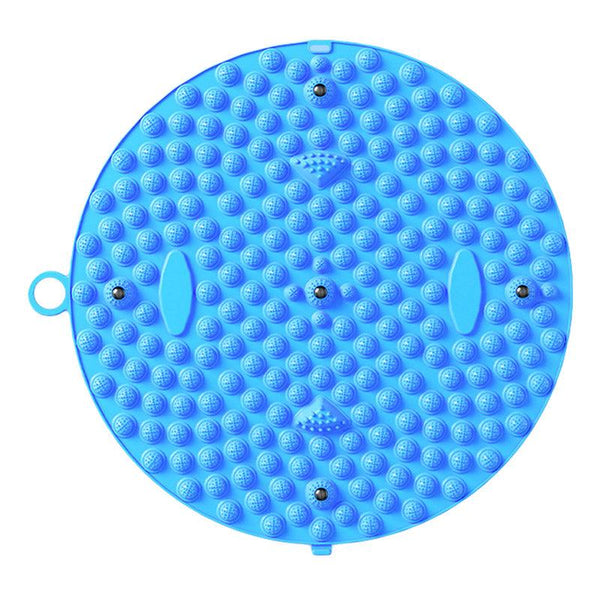37/55Cm Soft Silicone Circular Foot Mat With Textured Surface Purple 37Cm Massagers