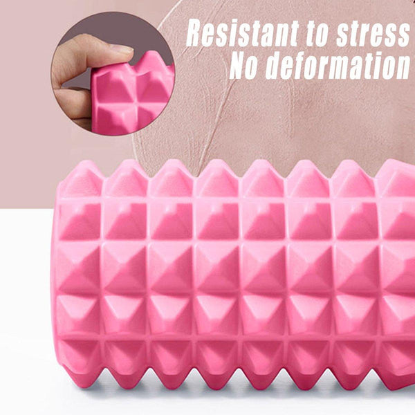 High Density Eva Foam Roller Yoga Massage Stick For Fitness Crescent Style 33Cm Foam Rollers