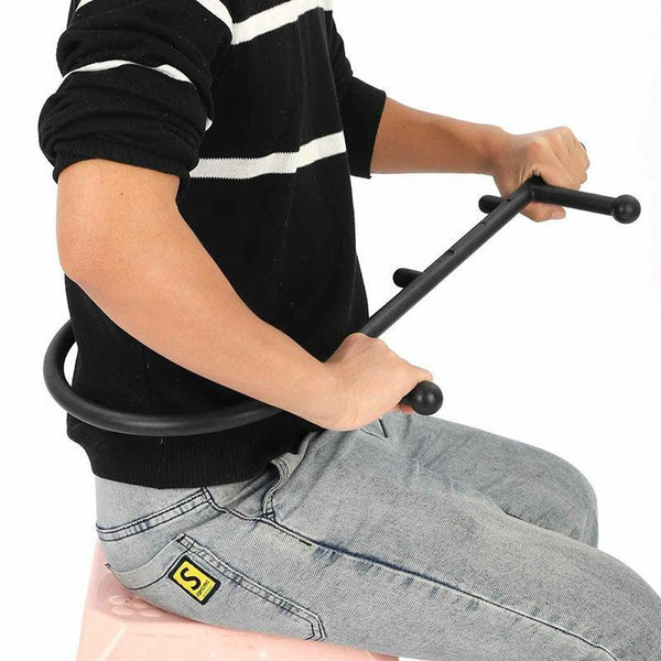 S Shaped Self Massage Tool With Trigger Point Handles For Back And Body Relaxation Massagers