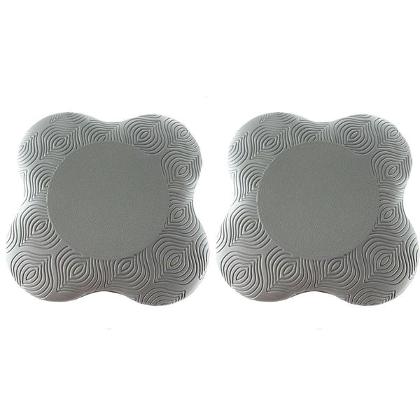 2Pcs Thick Yoga Kneeling Mat Cushion For Elbow Support Gym Workout Pad Blue Exercise Mats