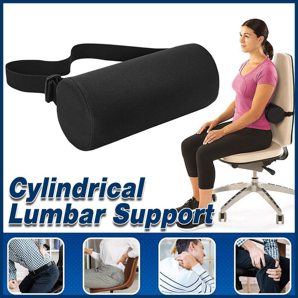 Multi Functional Lumbar Support Pillow Small Cylindrical Back Cushion Seat & Posture Cushions