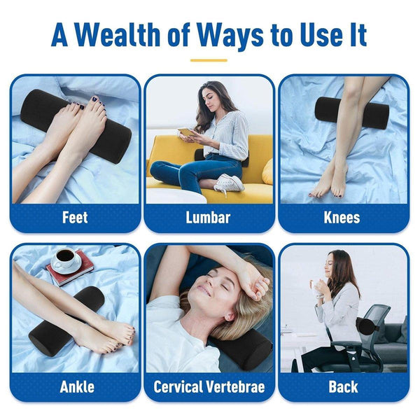 Multi Functional Lumbar Support Pillow Small Cylindrical Back Cushion Seat & Posture Cushions