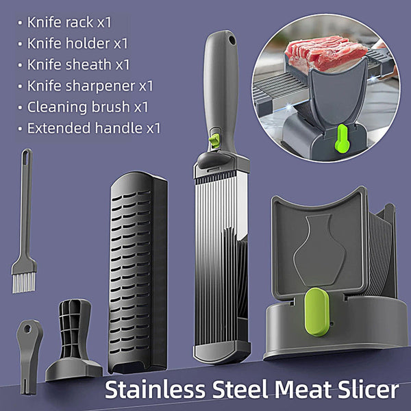Meat Slicer Cutter Multifunctional Fresh Cutting Tool For Household Kitchen Peelers & Slicers