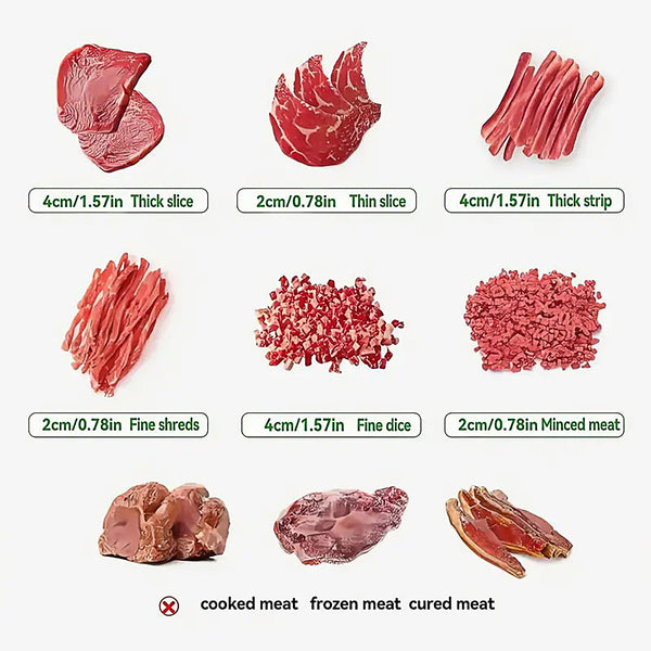 Meat Slicer Cutter Multifunctional Fresh Cutting Tool For Household Kitchen Peelers & Slicers