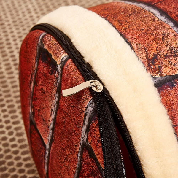 Xl Size Pet House Kennel Soft Igloo Beds Cave Cat Puppy Warm Cushion Fold Brown Dots Dog Kennels