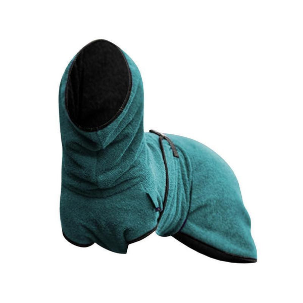 Dog Puppy Hoodies Jacket Solid Coat Pet Winter Soft Warm Clothes 5Xl Lake Blue Dog Clothing & Shoes