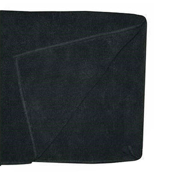 Black Cotton Towel 35X75cm Soft Thick Absorbent Bath Gym Travel Use Gym Towels
