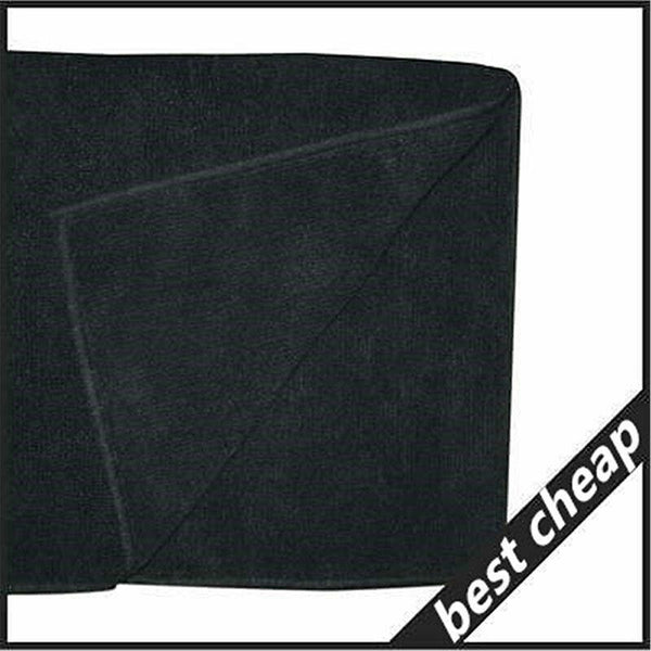 Black Cotton Towel 35X75cm Soft Thick Absorbent Bath Gym Travel Use Gym Towels