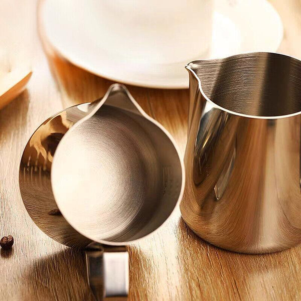150 1000Ml Stainless Steel Milk Coffee Jug Latte Espresso Frothing Scale Pitcher Coffee Tea & Espresso Parts