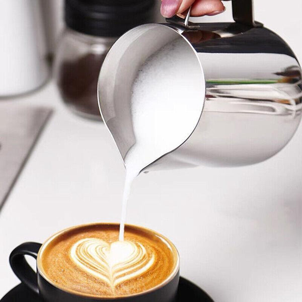 150 1000Ml Stainless Steel Milk Coffee Jug Latte Espresso Frothing Scale Pitcher Coffee Tea & Espresso Parts