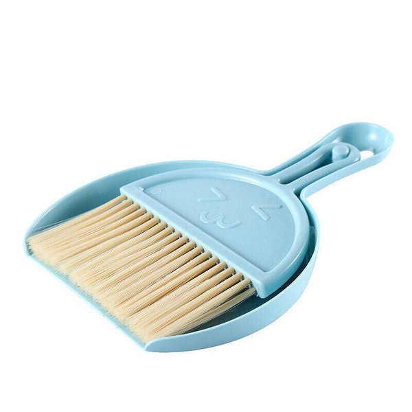 Mini Desktop Sweep Cleaning Brush Keyboard Small Broom Dustpan Set Cleaning Equipment & Kits