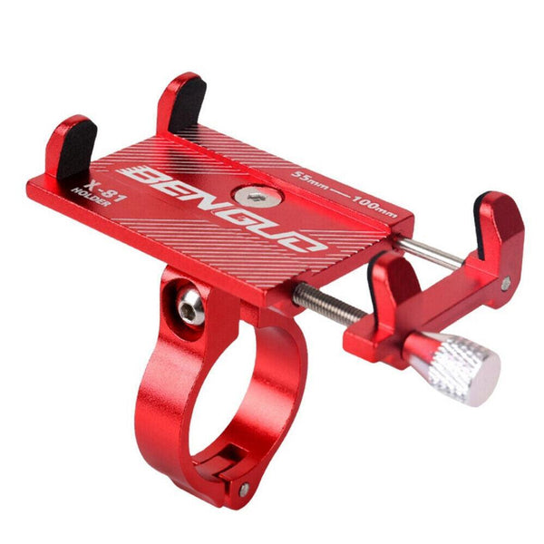 Aluminium Alloy Bicycle Phone Holder Handlebar Mount For Bike Motorcycle Black Bike Camera Holders Mounts