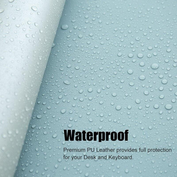 Leather Mouse Pad 30X25.5Cm Waterproof Gaming Desk Mat Anti Slip Rubber Mousepad Mouse Pads & Wrist Rests