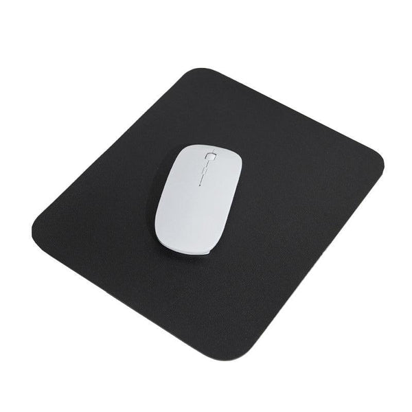 Pu Leather Gaming Mouse Pad Desk Mat Anti Slip Speed Mousepad 22X22cm Waterproof Black Mouse Pads & Wrist Rests