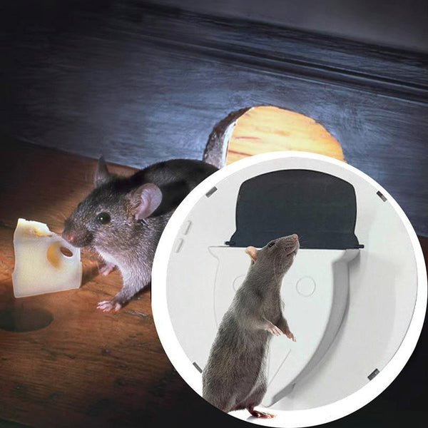 Flip Top Mouse Trap Automatic Indoor Outdoor Rat Catcher Rodent Set Insect Traps & Baits