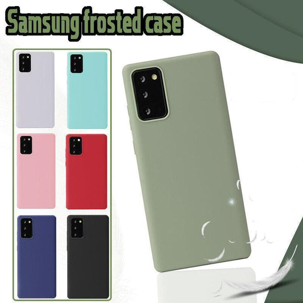 Red Shockproof Cover Slim Case For Samsung S21 S10 S20 Plus Ultra Fe Note20 Cases Covers & Skins