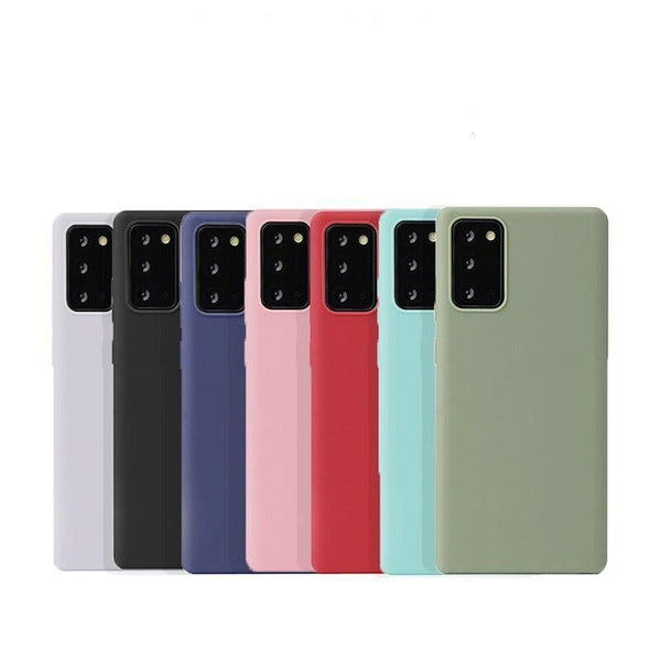 Red Shockproof Cover Slim Case For Samsung S21 S10 S20 Plus Ultra Fe Note20 Cases Covers & Skins