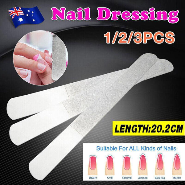 Diamond Nail File For Hand Foot Care Manicure Podiatry Tool 20.2Cm 3Pcs Electric Files & Tools