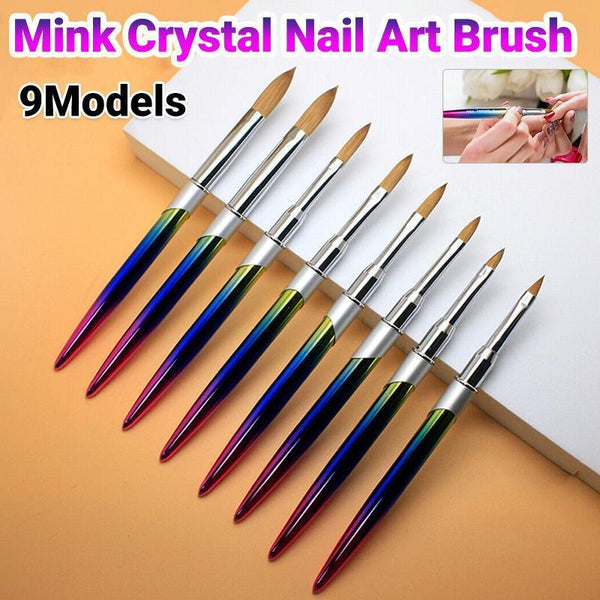 Kolinsky Acrylic Nail Art Brush Manicure Powder Professional Tools Size 2 18 4# Nail Art Tools