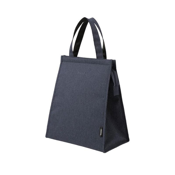 M Size Lunch Bag Thermal Insulated Box Bento Pouch Food Tote Work School Picnic Navy Lunchboxes & Bags