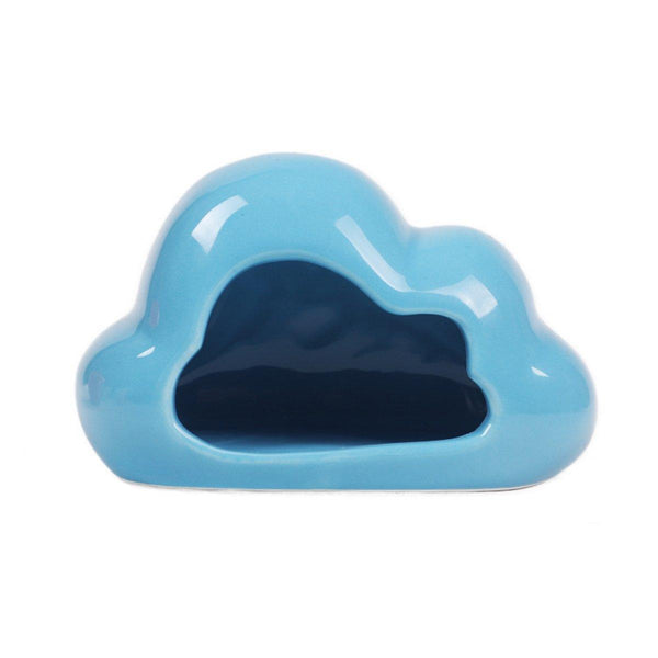 Ceramic Hamster Nest Shelter Landscaping Supplies Small Animal Hideout House Cloud Small Animal Cages & Hutches