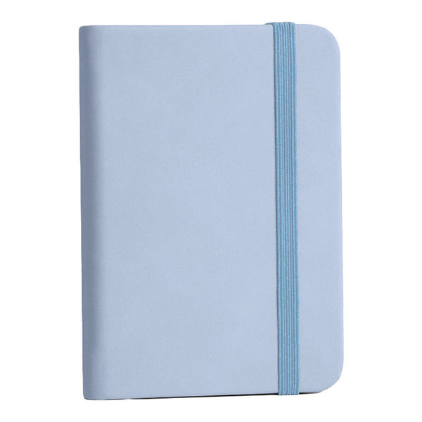 10Pcs Mini Pocket Notebook A7 Small Portable Notepad For Office School Use Light Blue Notebooks