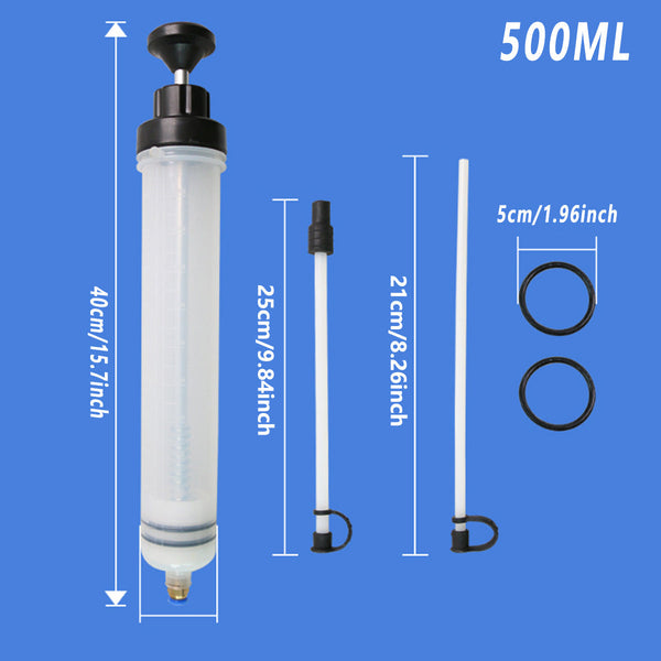 Manual Needle And Barrel Suction Oil Change Tool Pump For Brake Filler 200Cc Power Steering Pumps