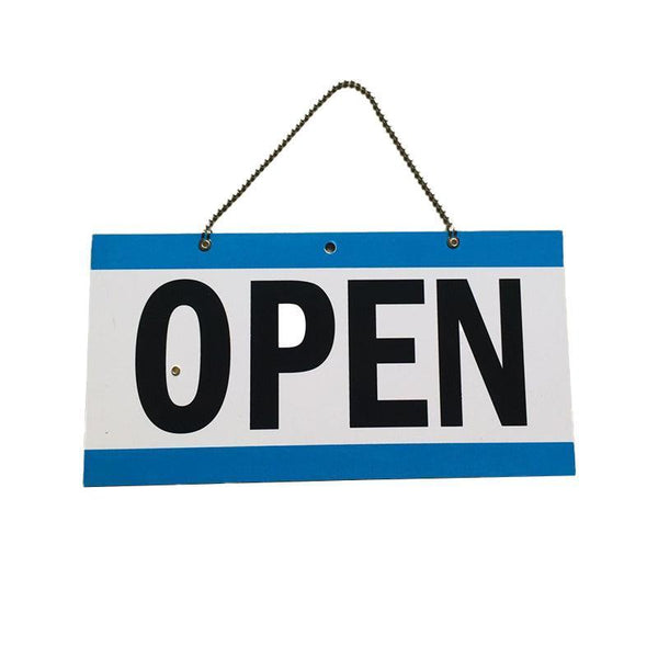 Open Closed Sign With Will Return Clock For Business Shops And Home Use 29X15cm Restaurant Signs