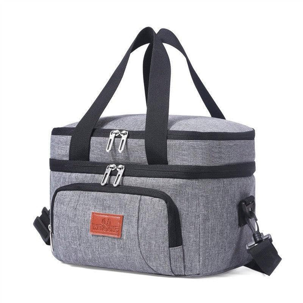 10L Insulated Lunch Bag Waterproof Cooler With Strap For Picnic Work Travel Lunchboxes & Bags